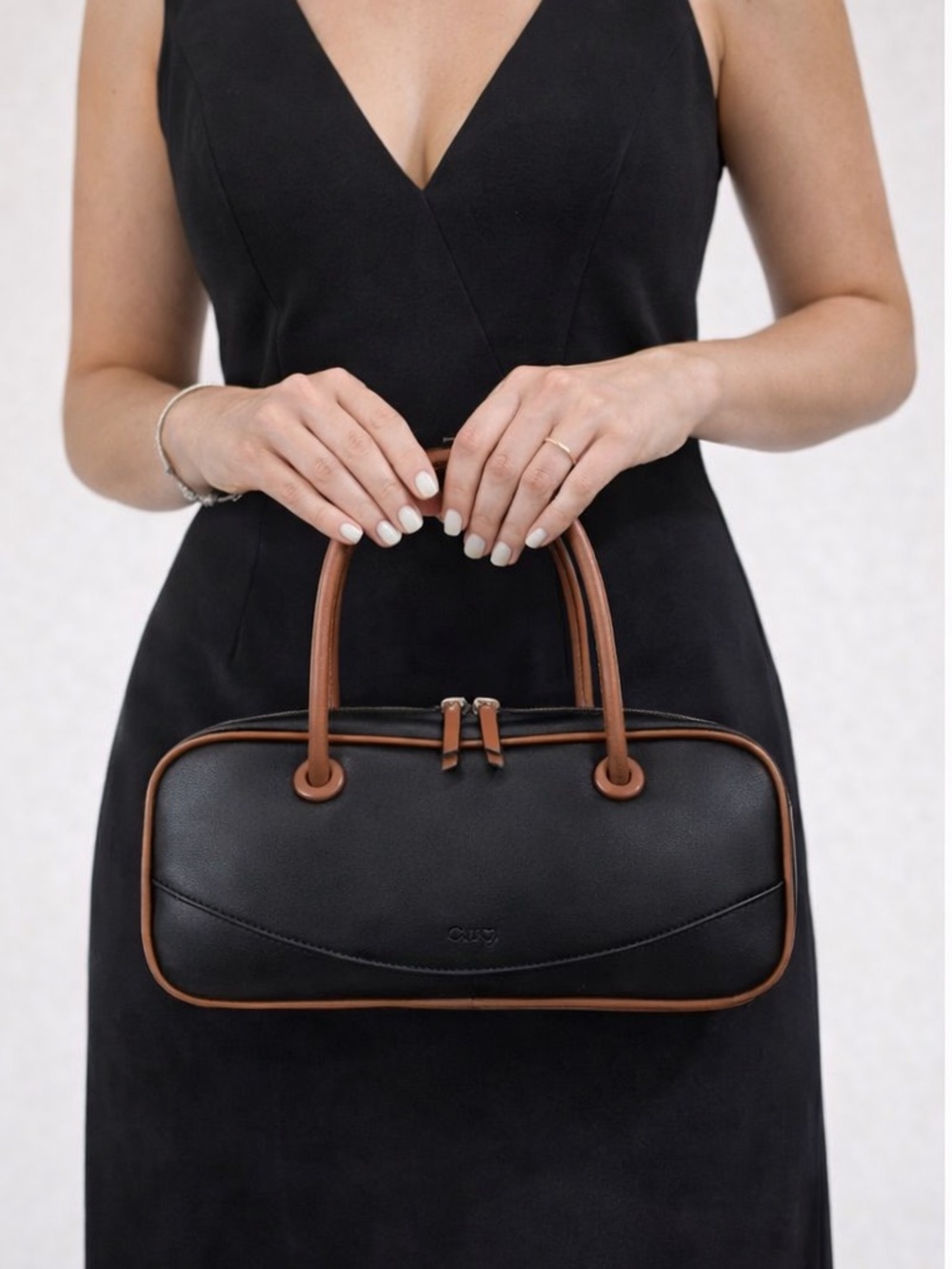 CLUCI Women’s Designer Vegan Leather Top Handle Handbag